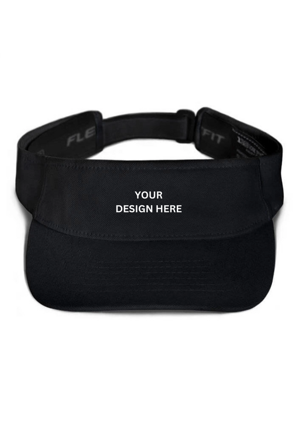 Customized Traditional Visor - Unisex Classic Urban Sports Wear - Personalized Name Logo Sun Visor