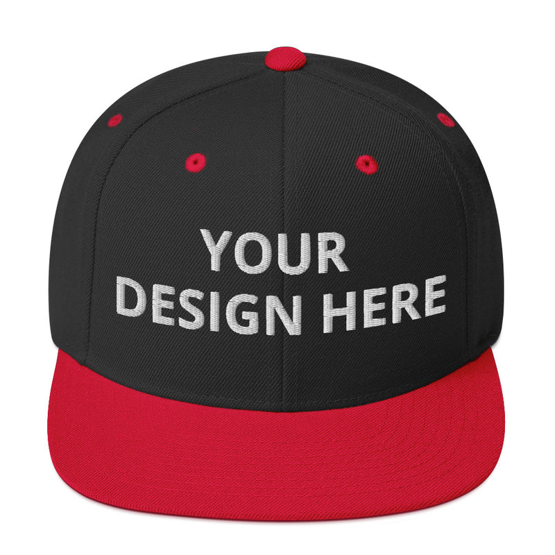 Customized Classic Snapback Baseball Cap - Fashionable Unisex Urban Athletic Wear