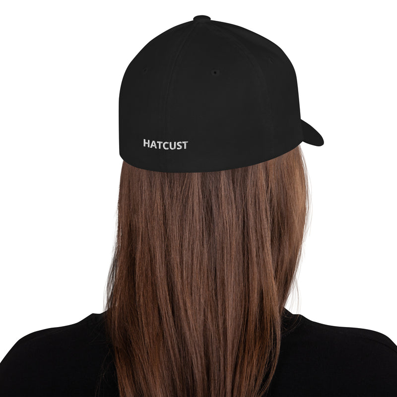 Structured Closed Back Cap - Queen Women’s Design - Fashionable Urban Street Wear - Athletic Wear