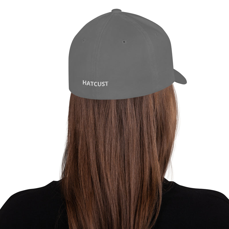 Structured Closed Back Cap - Queen Women’s Design - Fashionable Urban Street Wear - Athletic Wear