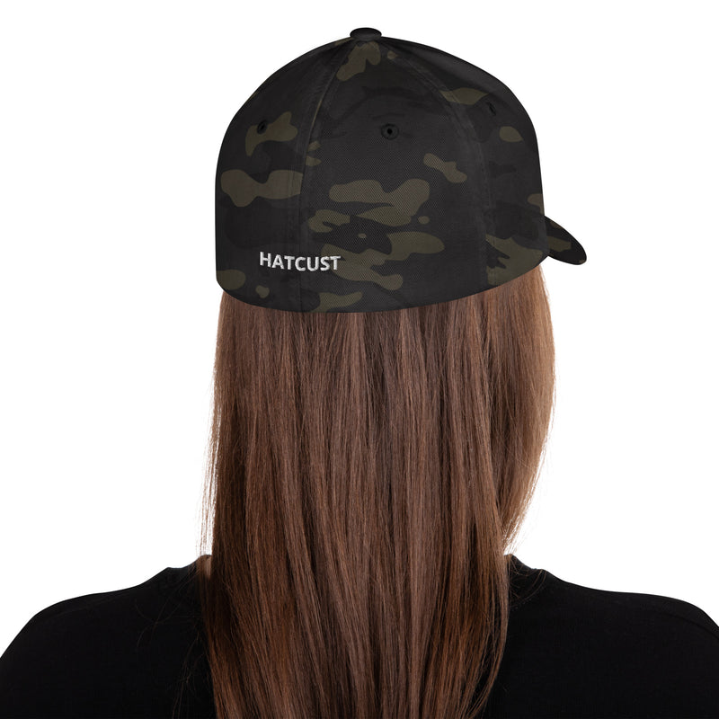 Structured Closed Back Cap - Queen Women’s Design - Fashionable Urban Street Wear - Athletic Wear