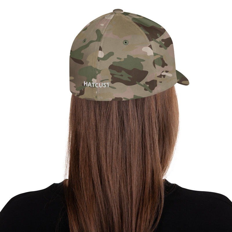 Structured Closed Back Cap - Queen Women’s Design - Fashionable Urban Street Wear - Athletic Wear