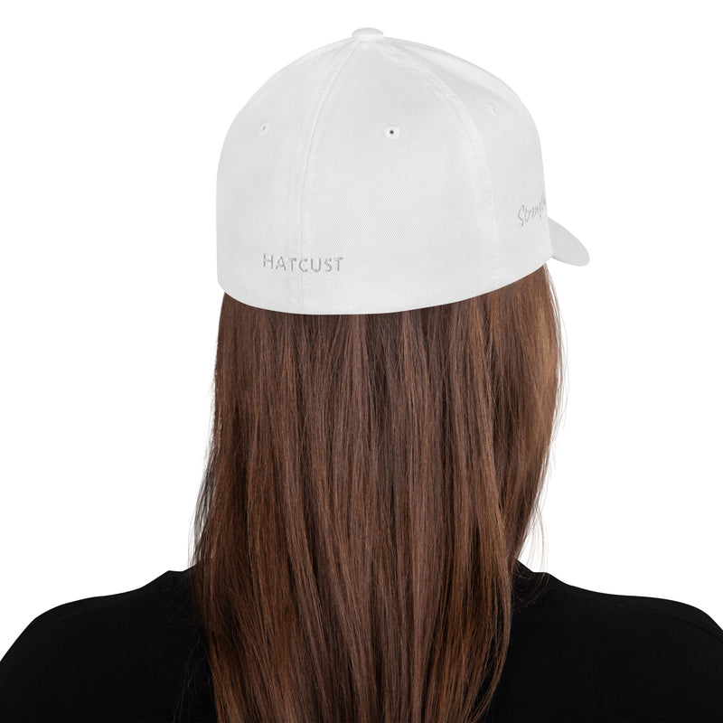 Structured Closed Back Cap - Christian Faith Design - Fashionable Urban Street Wear - Unisex Athletic Wear