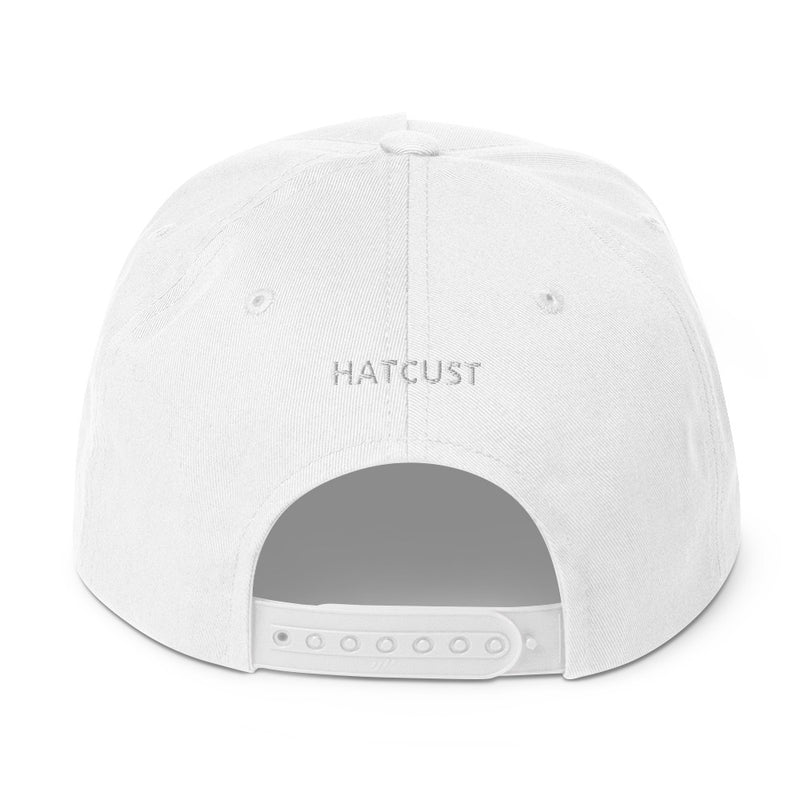 SnapBack Flat Bill Cap - Panther Scratch Design - Fashionable Urban Street Wear - Unisex Athletic Wear