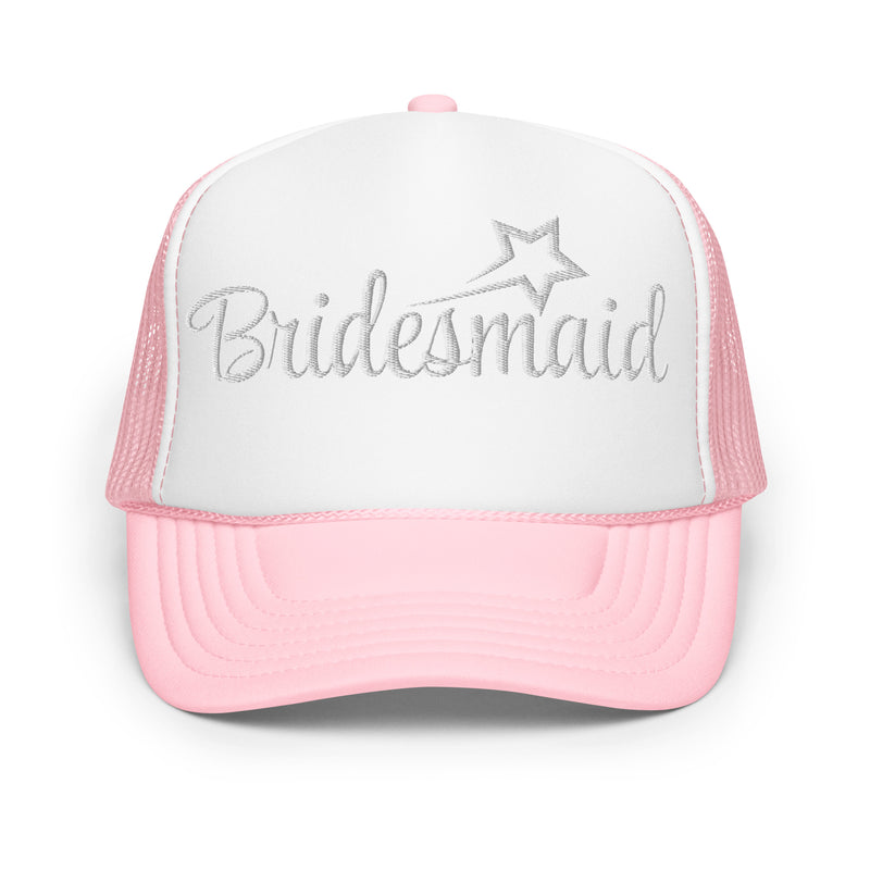 Relaxed Fit Adjustable Foam Trucker Hat - Bachelorette Party Bridesmaid Cap - Unisex Urban Street Wear