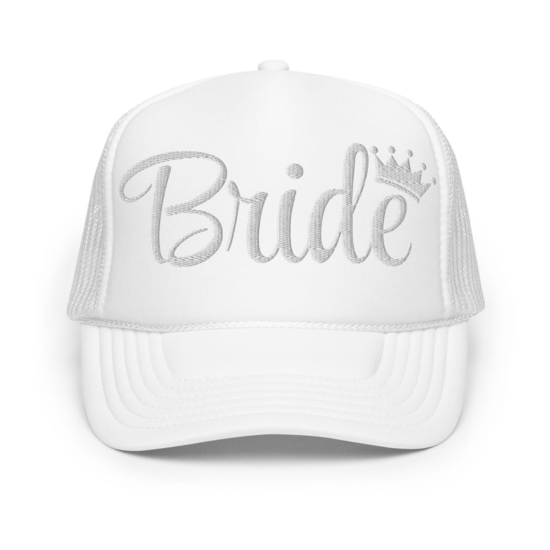 Relaxed Fit Adjustable Foam Trucker Hat - Bachelorette Party Bride Cap - Unisex Urban Street Wear