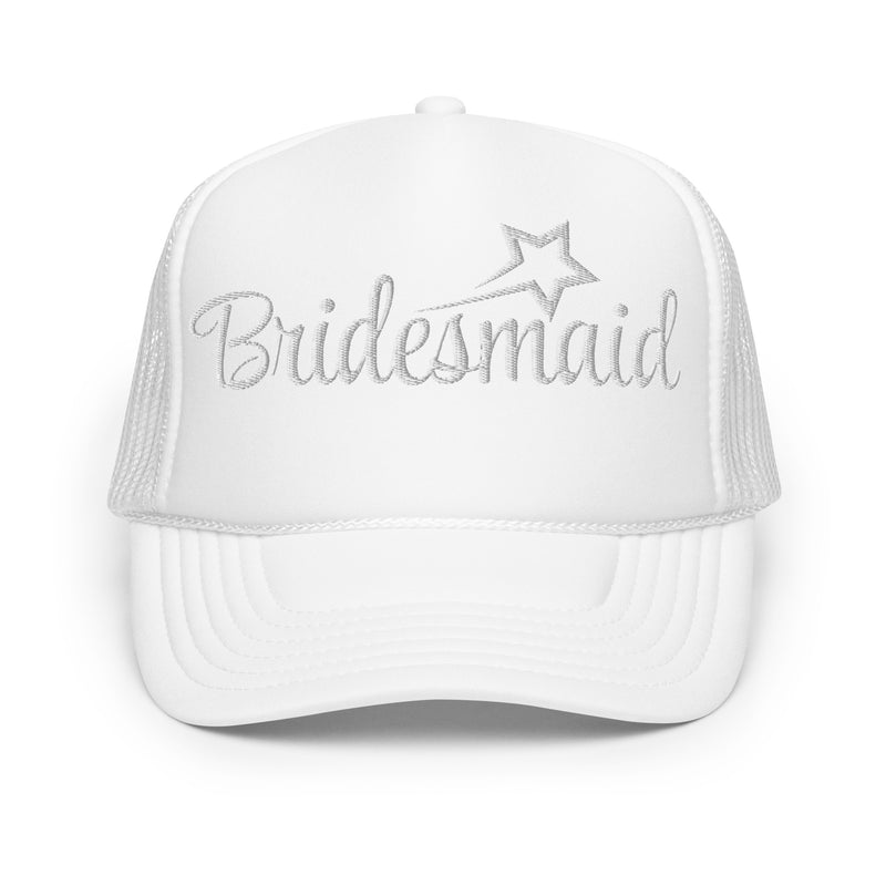 Relaxed Fit Adjustable Foam Trucker Hat - Bachelorette Party Bridesmaid Cap - Unisex Urban Street Wear