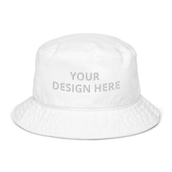 Customized Ecofriendly Bucket Hat - Unisex Organic Urban Wear - Personalized Name Logo Floppy Hat