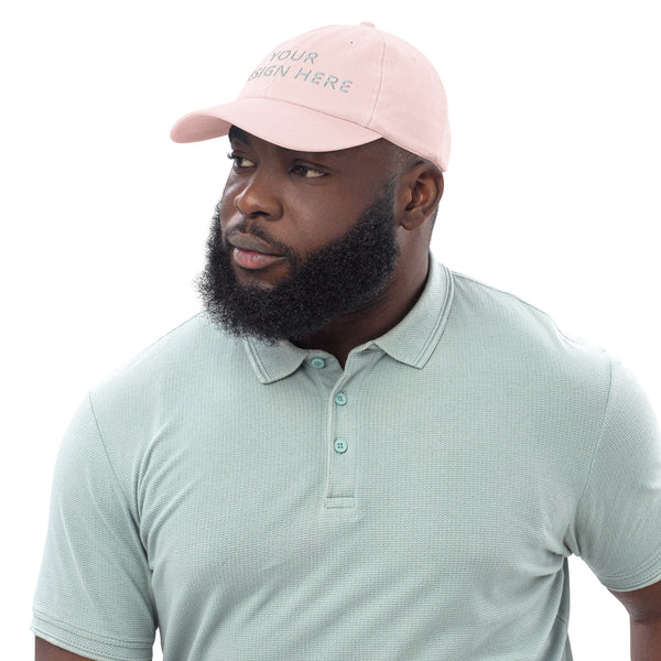 Custom Pastel Baseball Cap - Fashionable Unisex Athletic Wear- Comfortable Gym Hat