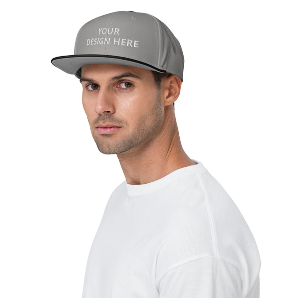 Customizable Snapback Baseball Cap - Fashionable Unisex Street Wear - Personalized Urban Name Hat