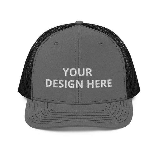 Customized Snapback Trucker Hat - Unisex Urban Trendy Street Wear - Personalized Logo Name Cap