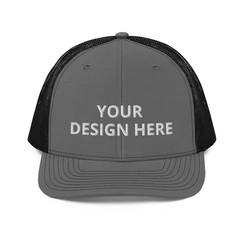 Customized Snapback Trucker Hat - Unisex Urban Trendy Street Wear - Personalized Logo Name Cap